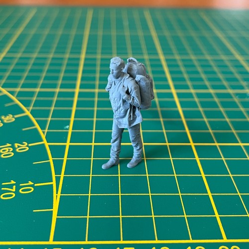 Figurine pompier secours - pompier, à