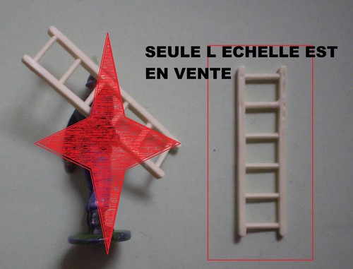 Copie resine echelle - echelle, beige